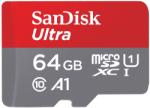 SanDisk microSDXC Ultra 64GB C10 UHS-I SDSQUA4-064G-GN6MA/186504