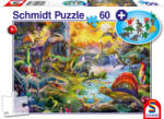 Schmidt Spiele Dinosaurs figurákkal 60 db-os (56372)