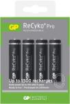GP Batteries Set acumulatori AAA (R3) GP NiMH RecykoPro 850mAh 4 buc/blister (GP85AAAHCBE--2GBE4) - sogest Baterie reincarcabila