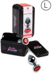 Seven Creations Plug Anal metal Rosu L