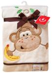 Bobobaby mikroszálas takaró - ecrü / majom