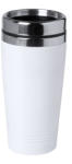 EVERESTUS Cana termos, 450 ml, Everestus, 20IUN1743, Alb, Argintiu, Otel (EVE10-AP721614-01)