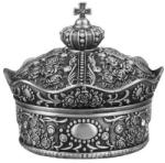 WatchBox Caseta bijuterii Mare metalica - King's Crown - WZ4206 (WZ4206)