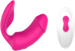 DreamToys Vibes of Love Remote Duo Pleaser Pink Vibrator