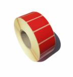  Etichete Termice Adezive Rosu 32 x 25 mm, 1500 bucati / rola