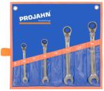 PROJAHN Set chei combinate PROJAH GearTech cu clichet reversibile 4 piese 10-19mm