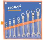 PROJAHN Set chei combinate PROJAH GearTech flexibila cu clichet 8-19mm 8 buc/set