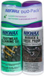 NikWax Препарат за почистване и импрегнация Nikwax Duo Pack за набук и велур
