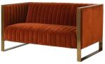 London House Canapea Stripe cu cadru auriu (HC0021) Canapea