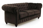 Settimo Canapea clasica Tevere in stil Chesterfield (SE213) Canapea