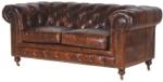 London House Canapea Vron Vintage din piele, 2 locuri (HC0026) Canapea