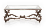 Settimo Masuta cafea clasica cu blat din sticla Firenze 128x68 cm (SE236) Masa de cafea