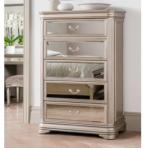 London House Comoda inalta Jessica oglinda (VL071) Comoda