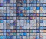 Settimo Mozaic Sticla albastru cu irizatii metalice 045 (MI008)