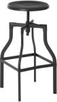London House Scaun bar Memphis metal negru (PR268)