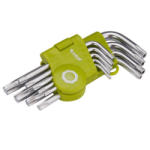 Extol Craft 9 részes furatos torx kulcs készlet T10-T50 (66010)