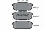 TEXTAR set placute frana, frana disc TEXTAR 2405801 (2405801)