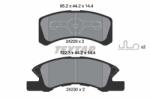 TEXTAR set placute frana, frana disc TEXTAR 2422901 (2422901)