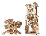 UGears Puzzle 3D, lemn, mecanic Turn Archballista, 292 piese, Ugears UG120754 (UG120754)