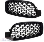  BMW F30/F31 M-es lakkozott fekete - Króm Exclusive hűtőrács vese