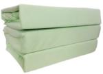  Set 3 Husa cu elastic Bumbac Tricot 3HS140V 140x200 cm Verde