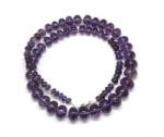  Colier din Ametist Uruguay Disc - 5-9 x 7-11 mm - Accesorii Argint 925 - concepttropic - 323,00 RON