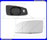 RENAULT ESPACE 4 2002.11-2006.02 Visszapillantó tükörlap bal, fűthető-aszférikus (tartólappal) P6052545E