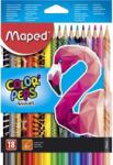 Maped Színes ceruza készlet Maped Color Peps Animal 18 db-os készlet