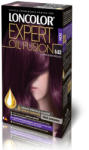 LONCOLOR Vopsea de par fara amoniac Loncolor Expert Oil Fusion 5.62 Saten Violet Deschis, 100ml