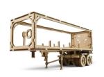 UGears Puzzle 3D, lemn, mecanic Remorca pentru camion VM-02, 138 piese, Ugears UG120877 (UG120877)