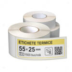 LabelLife Role etichete termice autoadezive 55x25 mm, 1500 etichete rola (ER13R55X25CA)