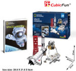 CubicFun Space Mission 3D puzzle 80 db-os (DS0971)