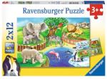 Ravensburger Az állatkertben 2x12 db-os (07602)