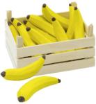 Goki Set 10 Banane in ladita Goki, 13.6 x 10.6 x 6.8 cm, lemn, 3 ani+, Galben (GOKI51670) Bucatarie copii