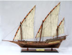  Xebec Vitorlás makett