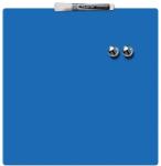  Tabla NOBO patrata, plastic, 36x36 cm, magnetica, include marker si magneti, albastru (NB-1903873)