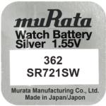 Murata Baterie pentru ceas - Murata SR721SW - 362 (SR721SW) Baterii de unica folosinta