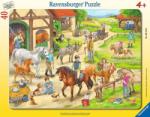 Ravensburger Egy nap a farmon keretes puzzle 40 db-os (06164)