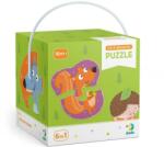 dodo Erdei Állatok bébi puzzle 2,3,4 db-os (D300195)