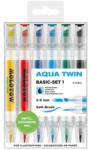 MOLOTOW Marker, varf dublu, Aqua Twin Basic 6 buc/set Molotow MLW503