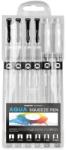MOLOTOW Pensula cu rezervor, diferite dimensiuni, Aqua Squeeze Basic 6 buc/set Molotow MLW556