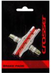 Crosser CT-370W cserélhető betétes csavaros fékpofa, 70 mm, ezüst-piros