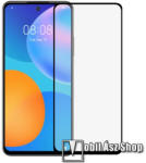 Huawei P smart (2021), Y7a, Honor 10X Lite, Üvegfólia, 9H, 0, 2mm, Full glue, Full cover, Fekete