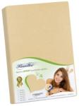Bellatex Cearşaf Jersey Kamilka, bej, bej, 120 x 200 cm