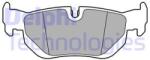 DELPHI set placute frana, frana disc DELPHI LP3618 (LP3618)