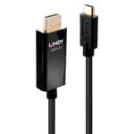 Lindy Cablu USB-C la HDMI 4K@60Hz cu HDR T-T 1m, Lindy L43291 (L43291)