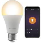 BlitzWolf Bec LED inteligent BlitzWolf BW-LT29, Wi-FI, Android & IOS, E27, consum 9W, 850 lm, lumina calda-rece 2700-6500K, Alb