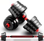 BodyFlex Регулируеми дъмбели Bodyflex 2x15кг + допълнителен лост щанга