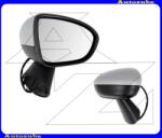 OPEL MERIVA B 2014.07-2017.06 /S10/ Visszapillantó tükör jobb, elektromos, fűthető-domború tükörlappal, részben alapozott borítással OP3547313P