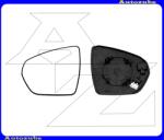 PEUGEOT 3008 2 2016.05-2020.09 Visszapillantó tükörlap bal, fűthető-domború (tartólappal) MCT156-L